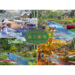 Alipson Four Seasons Puzzle 1000pcs