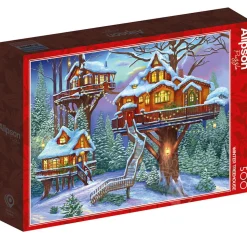 Alipson Winter Treehouse Puzzle 500pcs
