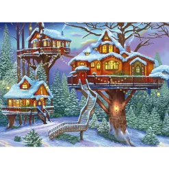 Alipson Winter Treehouse Puzzle 500pcs