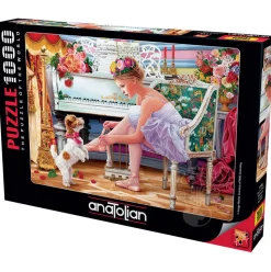 Anatolian Ballerina and her Puppy Puzzle 1000pcs