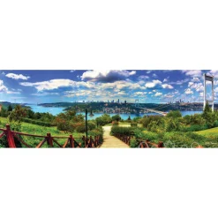 Anatolian Bosphorus from Otagtepe Panoramic Puzzle 1000pcs