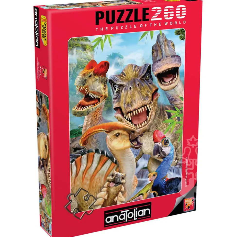 Anatolian Dino Selfie Puzzle 260pcs