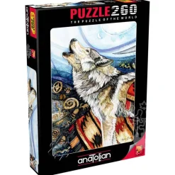 Anatolian Howling Wolf Puzzle 260pcs
