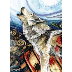 Anatolian Howling Wolf Puzzle 260pcs