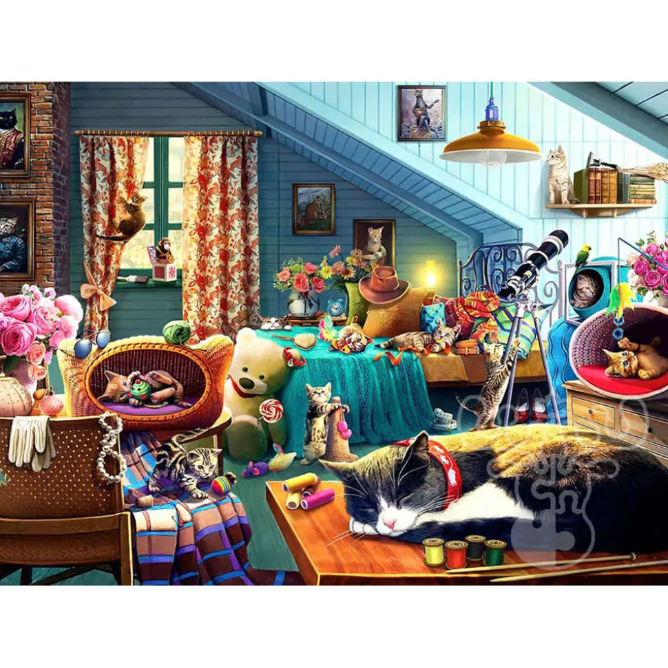 Anatolian Kitten Play Bedroom Puzzle 260pcs