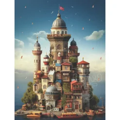 Anatolian Kız Kulesi Puzzle 1000pcs