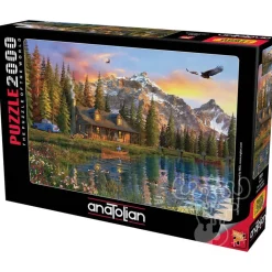 Anatolian Old Log Cabin Puzzle 2000pcs