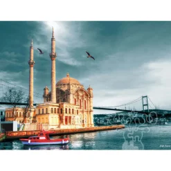 Anatolian Ortakoy Mosque (Nostalgia) Puzzle 1000pcs