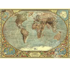 Anatolian World Map Puzzle 2000pcs