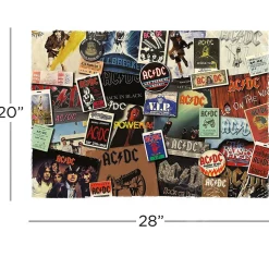 Aquarius AC/DC Albums Puzzle 1000pcs
