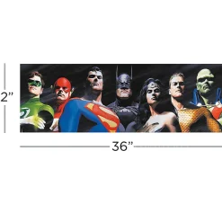 Aquarius DC Comics Justice League Slim Panoramic Puzzle 1000pcs