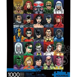 Aquarius DC Faces Puzzle 1000pcs