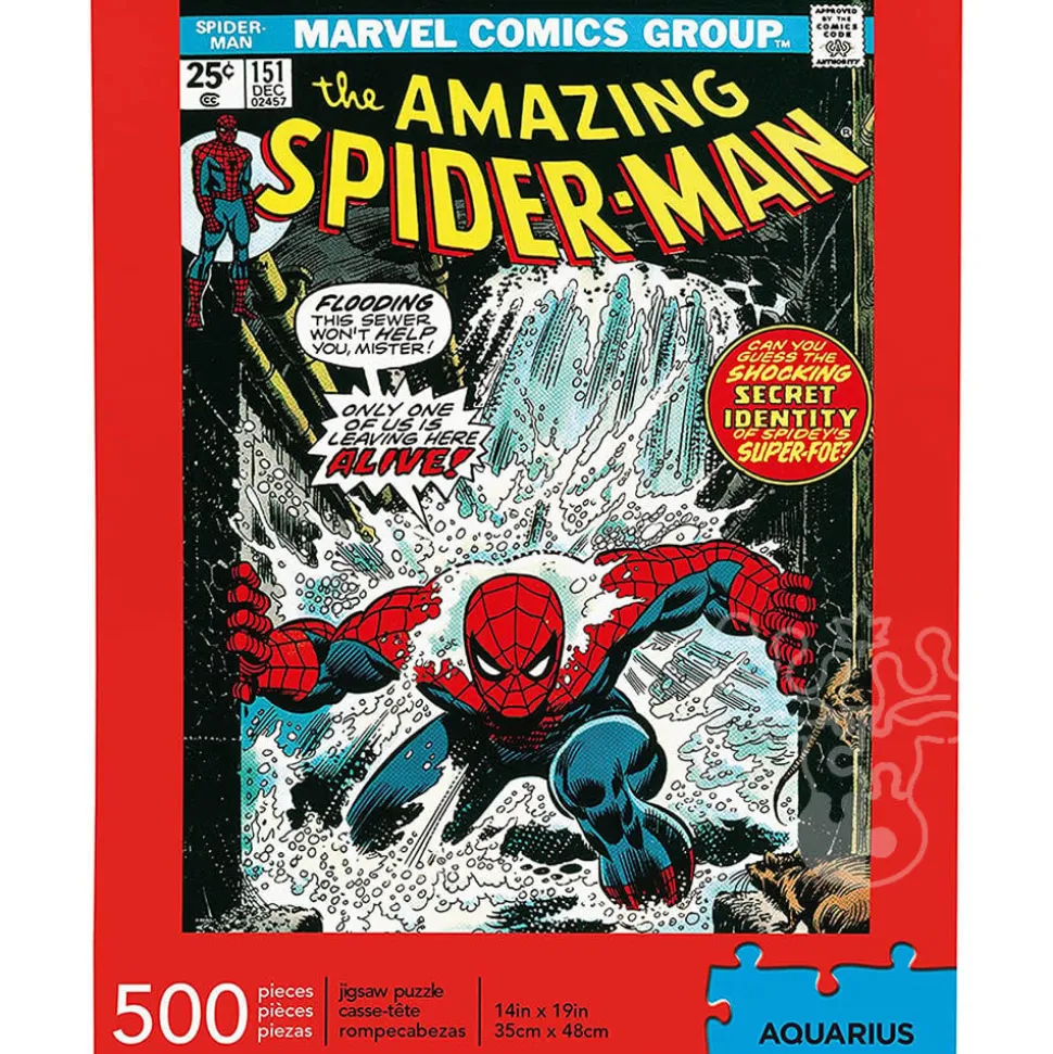 Aquarius Marvel The Amazing Spider-Man Cover Puzzle 500pcs