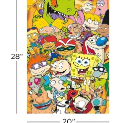 Aquarius Nickelodeon - Cast Puzzle 1000pcs