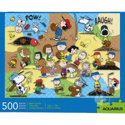 Aquarius Peanuts Baseball Puzzle 500pcs