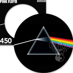 Aquarius Pink Floyd The Dark Side of the Moon Round Picture Disc Puzzle 450pcs