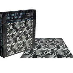 Aquarius RockSaw Rolling Stones Steel Wheels Puzzle 500pcs