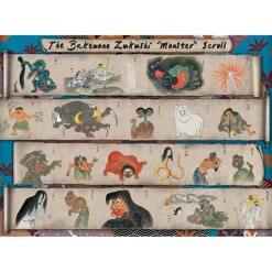 Art & Fable Bakemono Zukushi Japanese Monster Scroll Puzzle 500pcs
