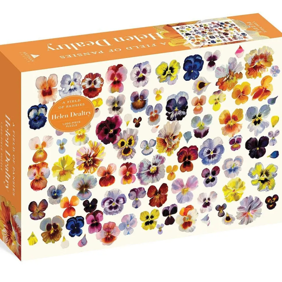 Artisan Field Of Pansies Puzzle 1000pcs