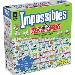 BePuzzled Impossibles Monopoly Puzzle 750pcs