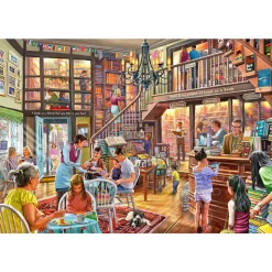 Bluebird Bookshop Tearoom Puzzle 1000pcs