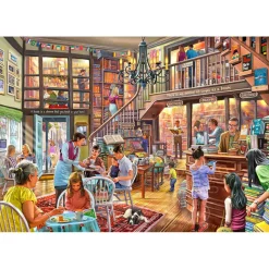 Bluebird Bookshop TearoomPuzzle 2000pcs