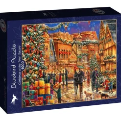 Bluebird Christmas at the Town Square Puzzle 1000pcs