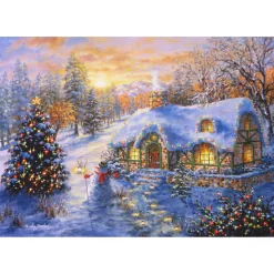 Bluebird Christmas Cottage Puzzle 2000pcs