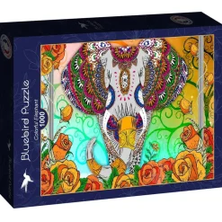 Bluebird Colorful Elephant Puzzle 1000pcs