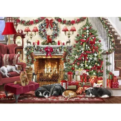 Bluebird Cosy Fireplace Puzzle 1000pcs