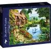 Bluebird Cottage by the Lake Puzzle 1000pcs