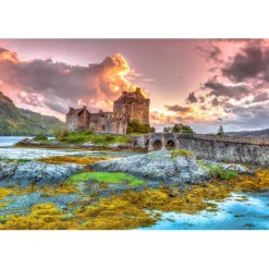 Bluebird Eilean Donan Castle, Scotland Puzzle 1000pcs