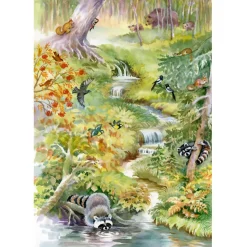 Bluebird Forest Animals Puzzle 1000pcs
