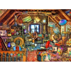Bluebird Hidden Object Attic Puzzle 500pcs