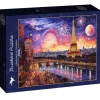 Bluebird Landscape In Pointillism Puzzle 1000pcs