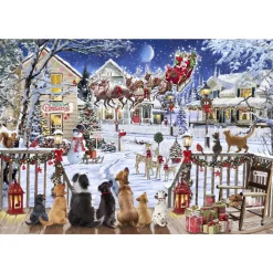 Bluebird Pets on Porch Puzzle 1000pcs