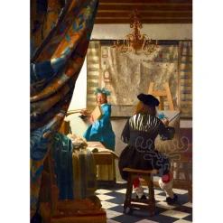 Bluebird Pieter Johannes Vermeer - Art of Painting, 1668 Puzzle 1000pcs