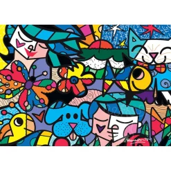 Bluebird Romero Britto - Britto Garden Puzzle 1000pcs