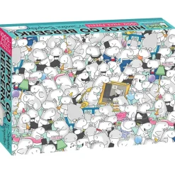 Boynton Sandra Boynton: Hippos Go Berserk! Puzzle 1000pcs