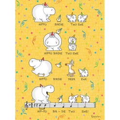 Boynton Sandra Boynton: Hippo Birdie Two Ewe Birthday Puzzle 300pcs