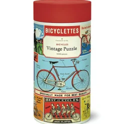 Cavallini Vintage: Bicycles Puzzle 1000pcs
