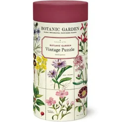 Cavallini Vintage: Botanic Garden Puzzle 1000pcs
