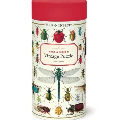 Cavallini Vintage: Bugs & Insects Puzzle 1000pcs
