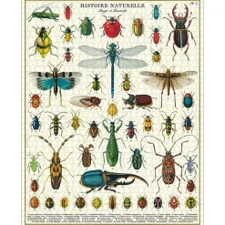 Cavallini Vintage: Bugs & Insects Puzzle 1000pcs