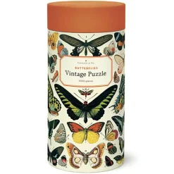 Cavallini Vintage: Butterflies Puzzle 1000pcs