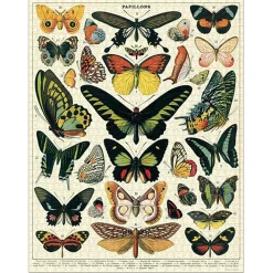 Cavallini Vintage: Butterflies Puzzle 1000pcs