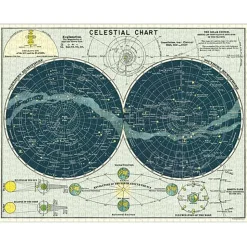 Cavallini Vintage: Celestial Puzzle 1000pcs