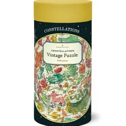 Cavallini Vintage: Constellations Puzzle 1000pcs