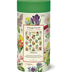 Cavallini Vintage: Language of Flowers Puzzle 1000pcs