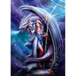 Clementoni Anne Stokes: Dragon Mage Puzzle 1000pcs
